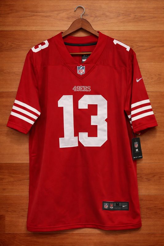 San Francisco 49ers football jersey men sizes Purdy #13 new with tags