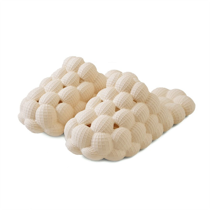 35-48 lychee slippers bubble slippers trend male and female couples bubble sandals and slippers men slides