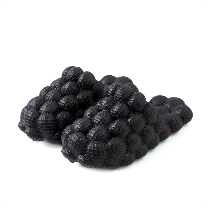 35-48 lychee slippers bubble slippers trend male and female couples bubble sandals and slippers men slides