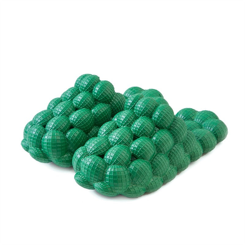 35-48 lychee slippers bubble slippers trend male and female couples bubble sandals and slippers men slides