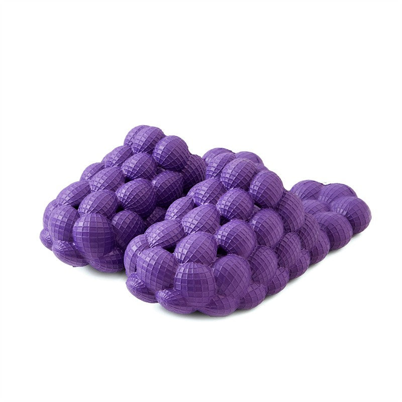 35-48 lychee slippers bubble slippers trend male and female couples bubble sandals and slippers men slides