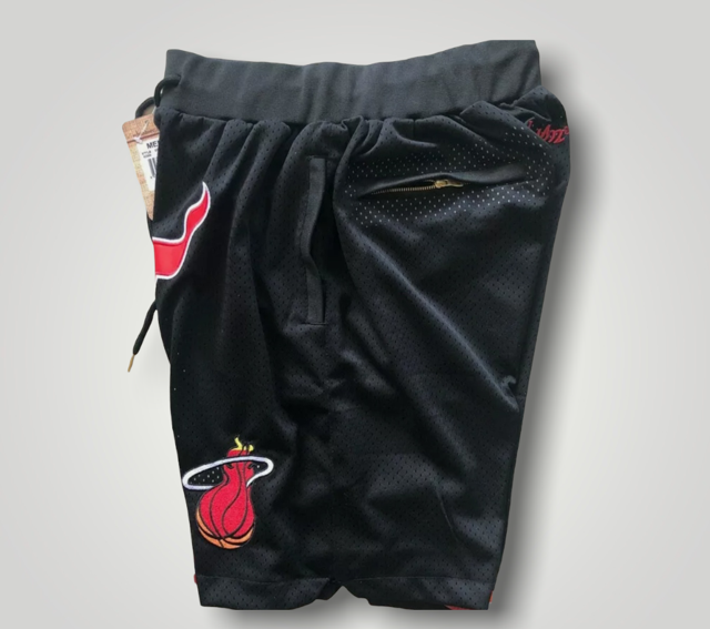 Miami Heat Black shorts Basketball Collection