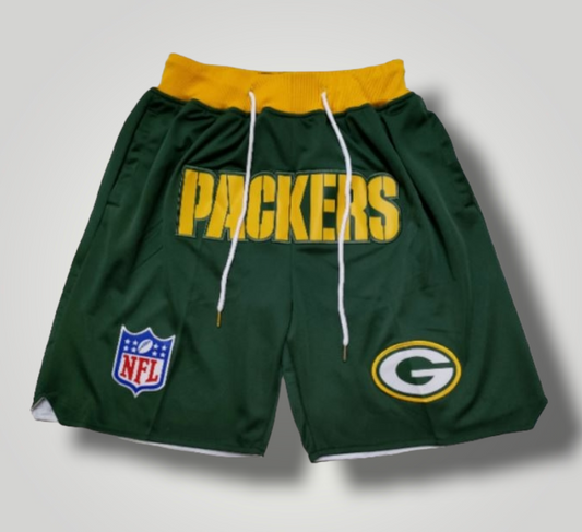 Green Bay Packers Football Shorts