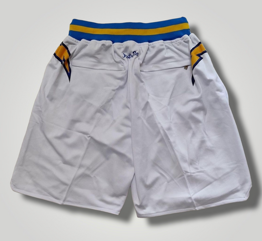 Chargers Football white shorts for men, Los Angeles Chargers New Football collection
