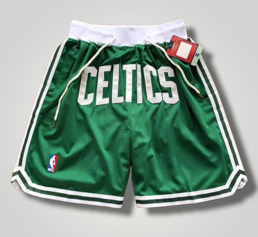 Boston Celtics Green Shorts Basketball Collection