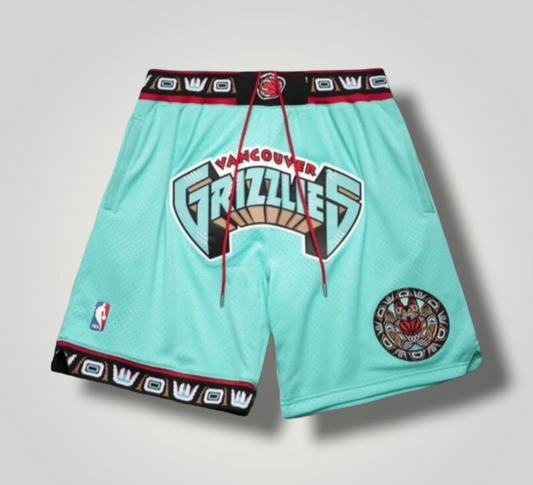 Memphis Grizzlies Basketball Retro Shorts