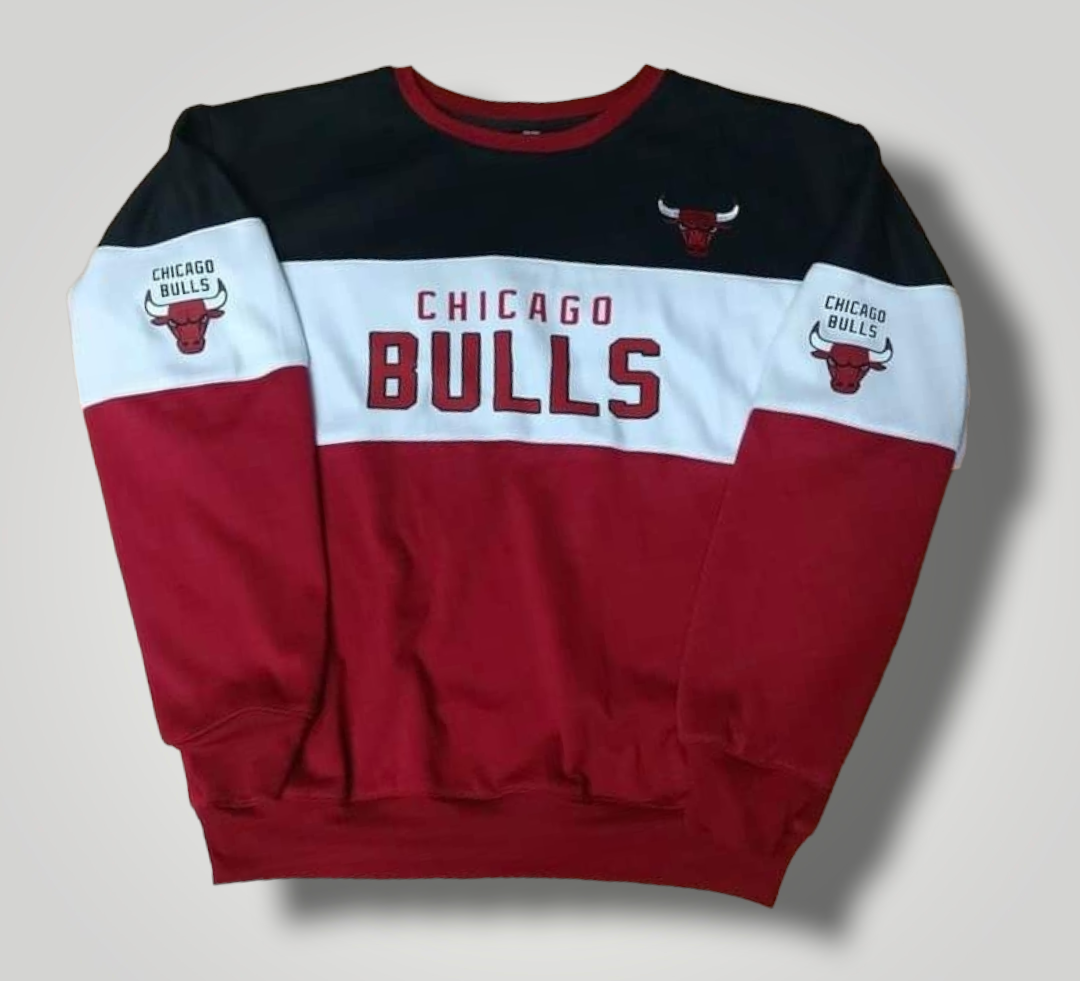 Chicago Bulls Cotton Basketball Sweatshirt