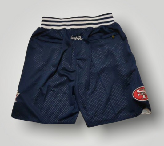 San Fransisco 49ers Blue Shorts
