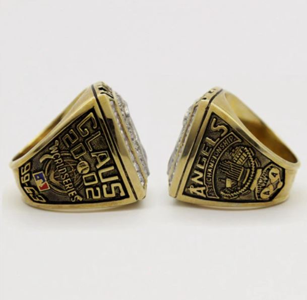 Los Angeles Angels Champions Ring for Baseball world champions 2002