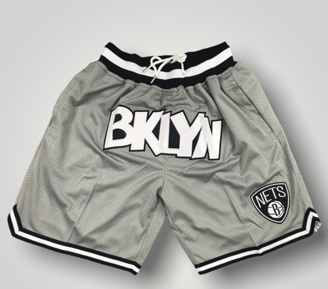 Official Brooklyn Nets Shorts, Basketball Shorts, Gym Shorts
