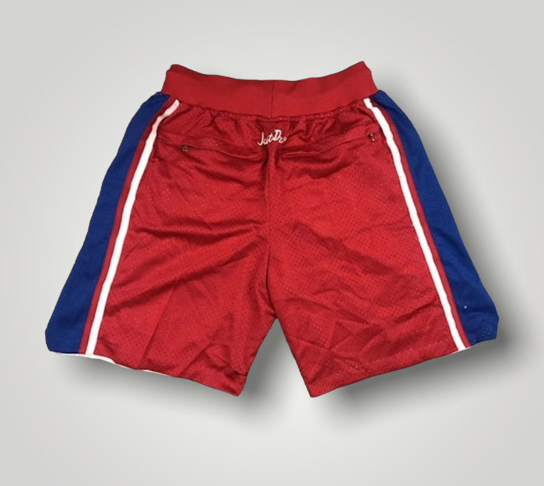 Philadelphia 76ers Red Sixers Basketball Shorts
