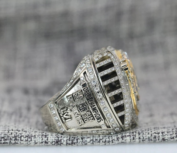 Los Angeles Rams Super Bowl Football Ring 2022 With Box