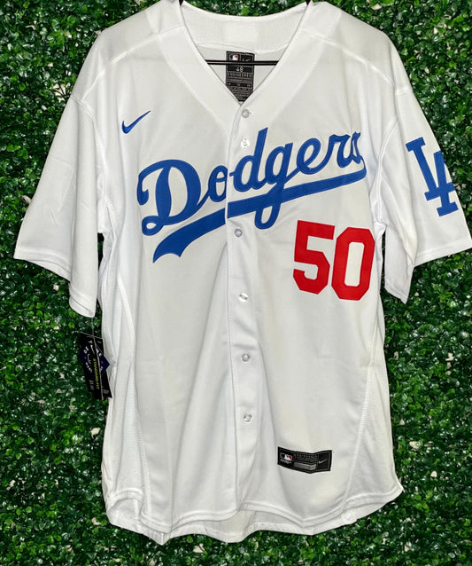 Official Los Angeles Dodgers Mookie Betts White jersey New With Tags (Men's & Women's)