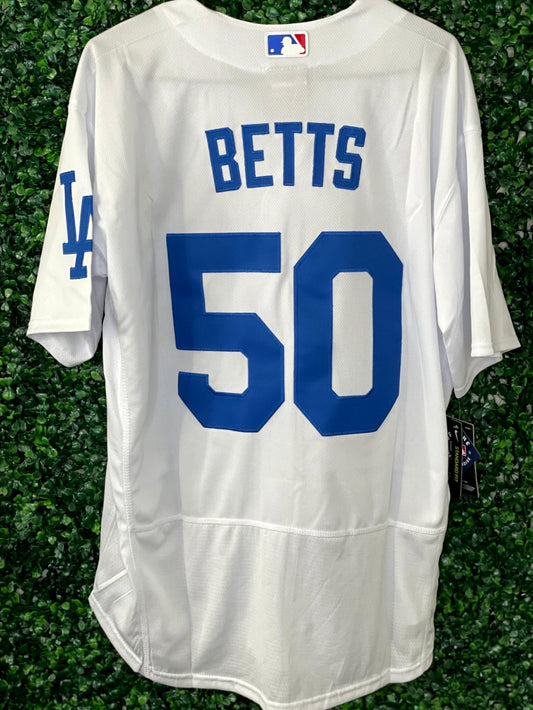 Official Los Angeles Dodgers Mookie Betts White jersey New With Tags (Men's & Women's)