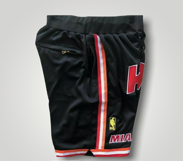 Miami Heat Black shorts Basketball Collection