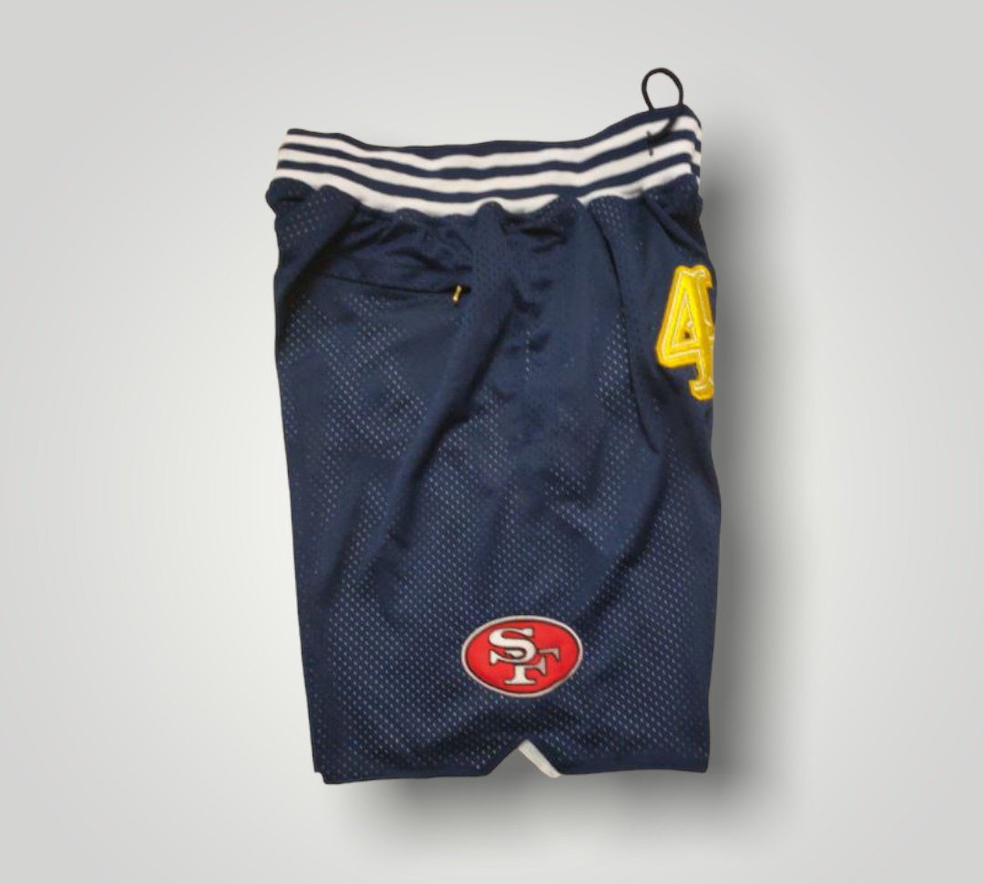 San Fransisco 49ers Blue Shorts