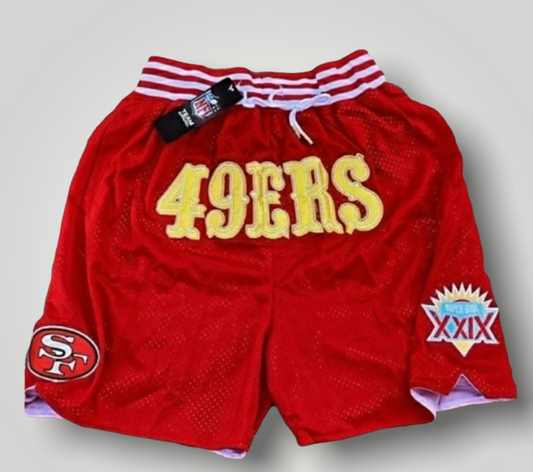 San Fransisco 49ers Shorts Football Collection