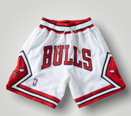 Chicago Bulls White Shorts - Basketball 2022 Collection