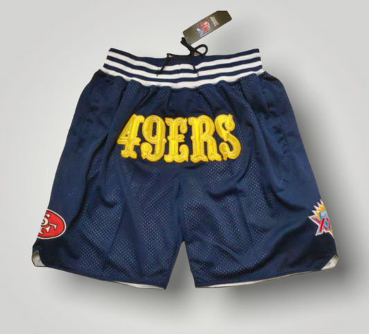 San Fransisco 49ers Blue Shorts