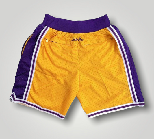 Los Angeles Lakers Basketball Shorts Summer Collection
