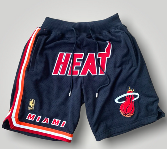 Miami Heat Black shorts Basketball Collection